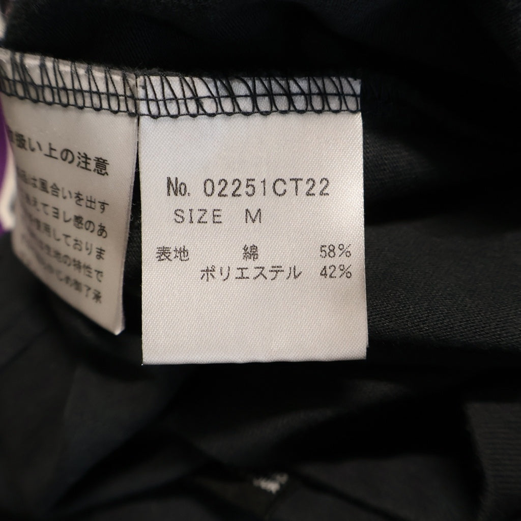 HYSTERIC GLAMOUR(ヒステリックグラマー) LETS GO CRAZY レッツ ゴー クレイジー クルーネック カットソー 半袖Tシャツ ブラック 02251CT22