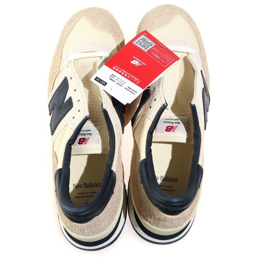 New Balance(ニューバランス) スエード ローカットスニーカー ベージュ US9.5/27.5cm M990AD1