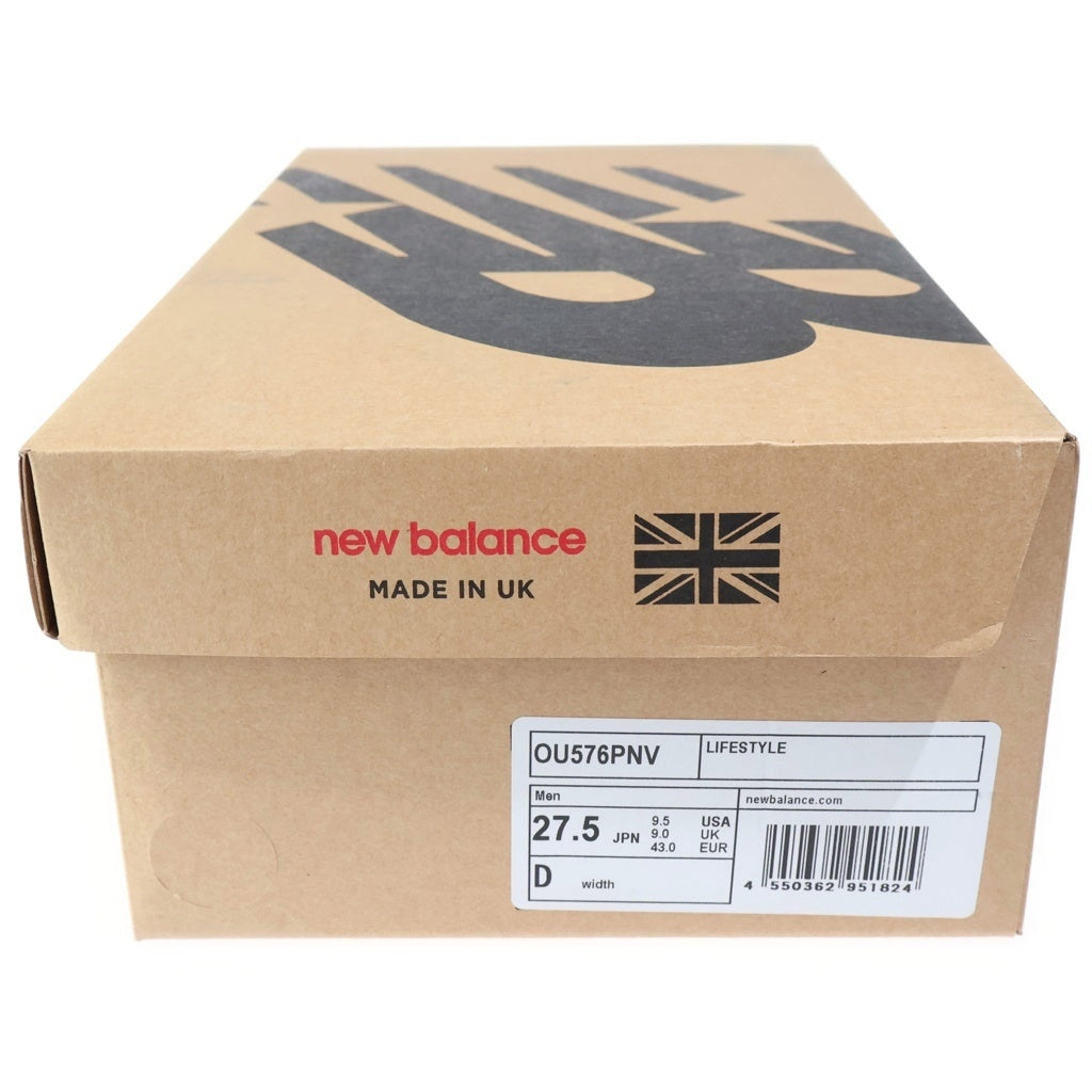 New Balance(ニューバランス) スエード ローカットスニーカー ネイビー US9.5/27.5cm OU576PNV