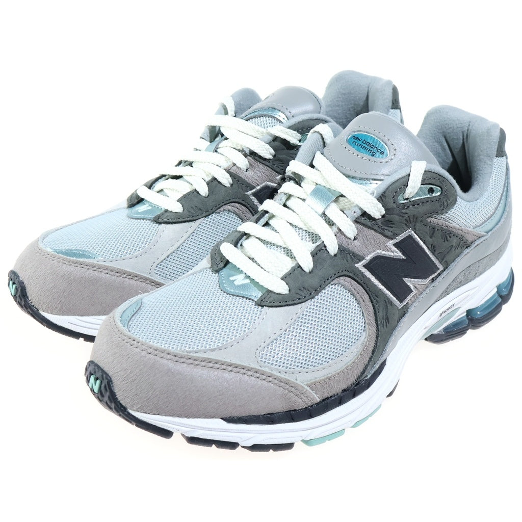 New Balance(ニューバランス) ×atoms スエード ローカットスニーカー グレー US9.5/27.5cm M2002RAT