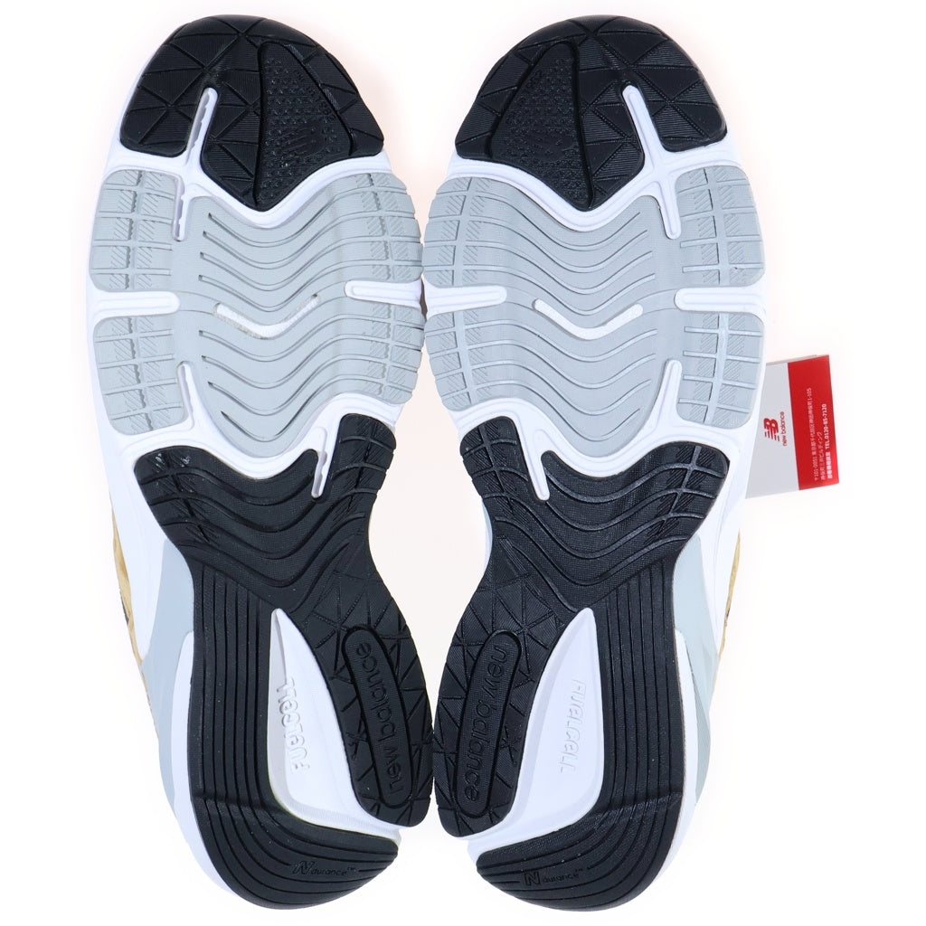 New Balance(ニューバランス) Workwear スエードメッシュローカットスニーカー イエロー/グレー U990TN6