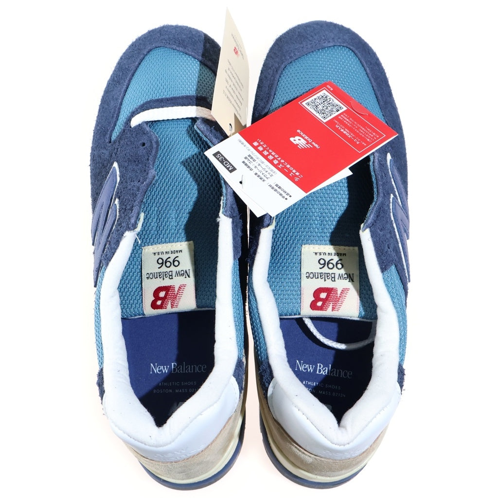 New Balance(ニューバランス) スエード ローカットスニーカー ネイビー US9.5/27.5cm U996TB