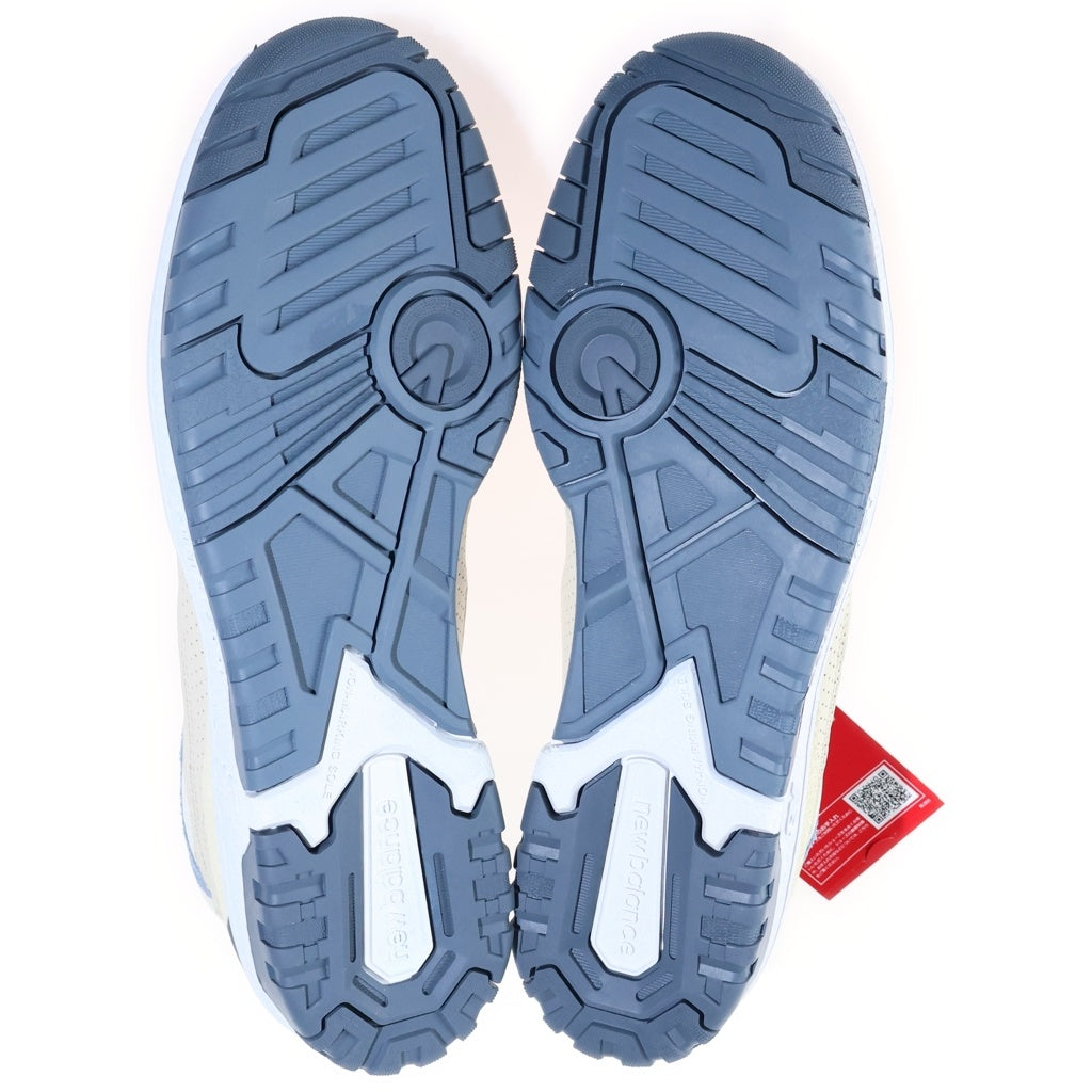New Balance(ニューバランス) ローカットスニーカー US9.5/27.5cm ホワイト/ブルー BB550PLA
