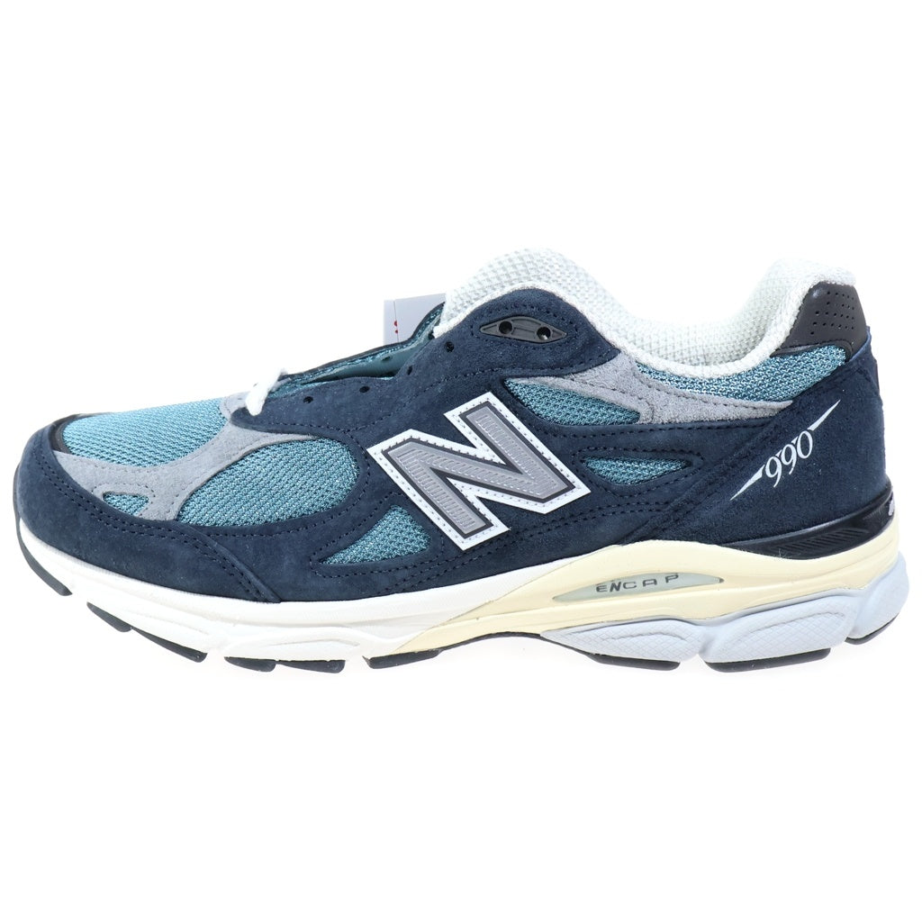 New Balance(ニューバランス) Navy/Castlerock ローカットスニーカー ネイビー M990TE3