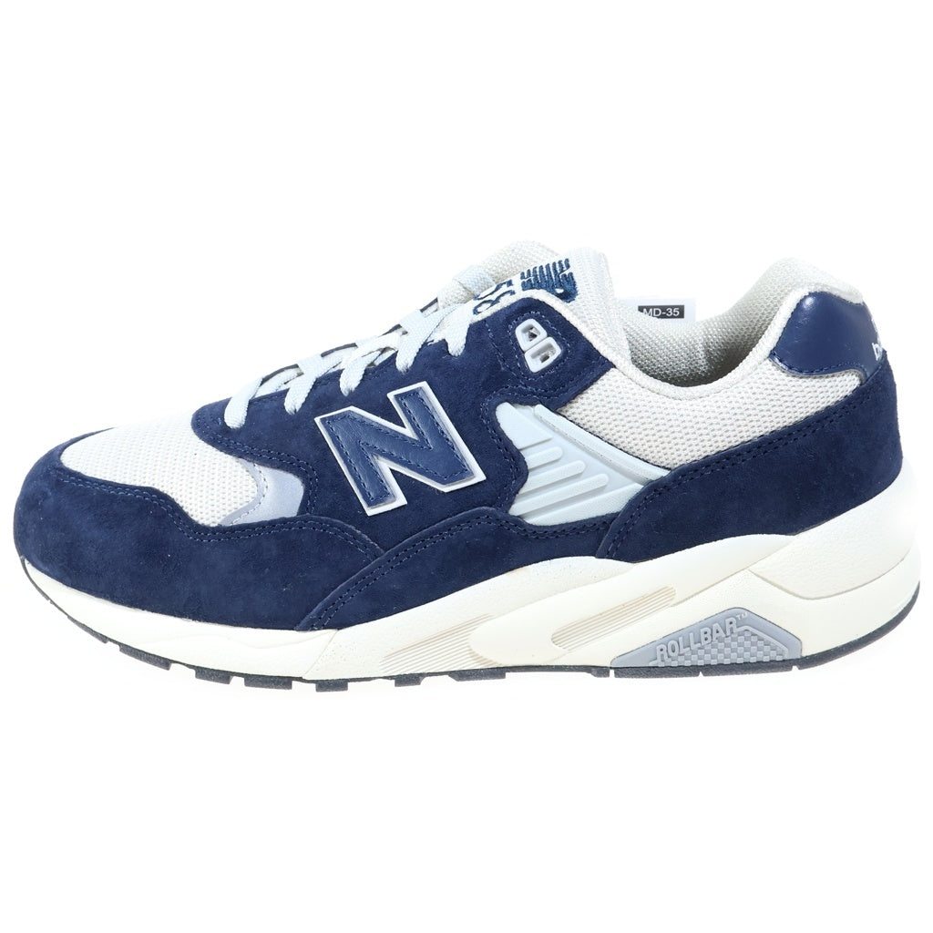 New Balance(ニューバランス) スエード ローカットスニーカー ネイビー US9.5/27.5cm MT580OG2