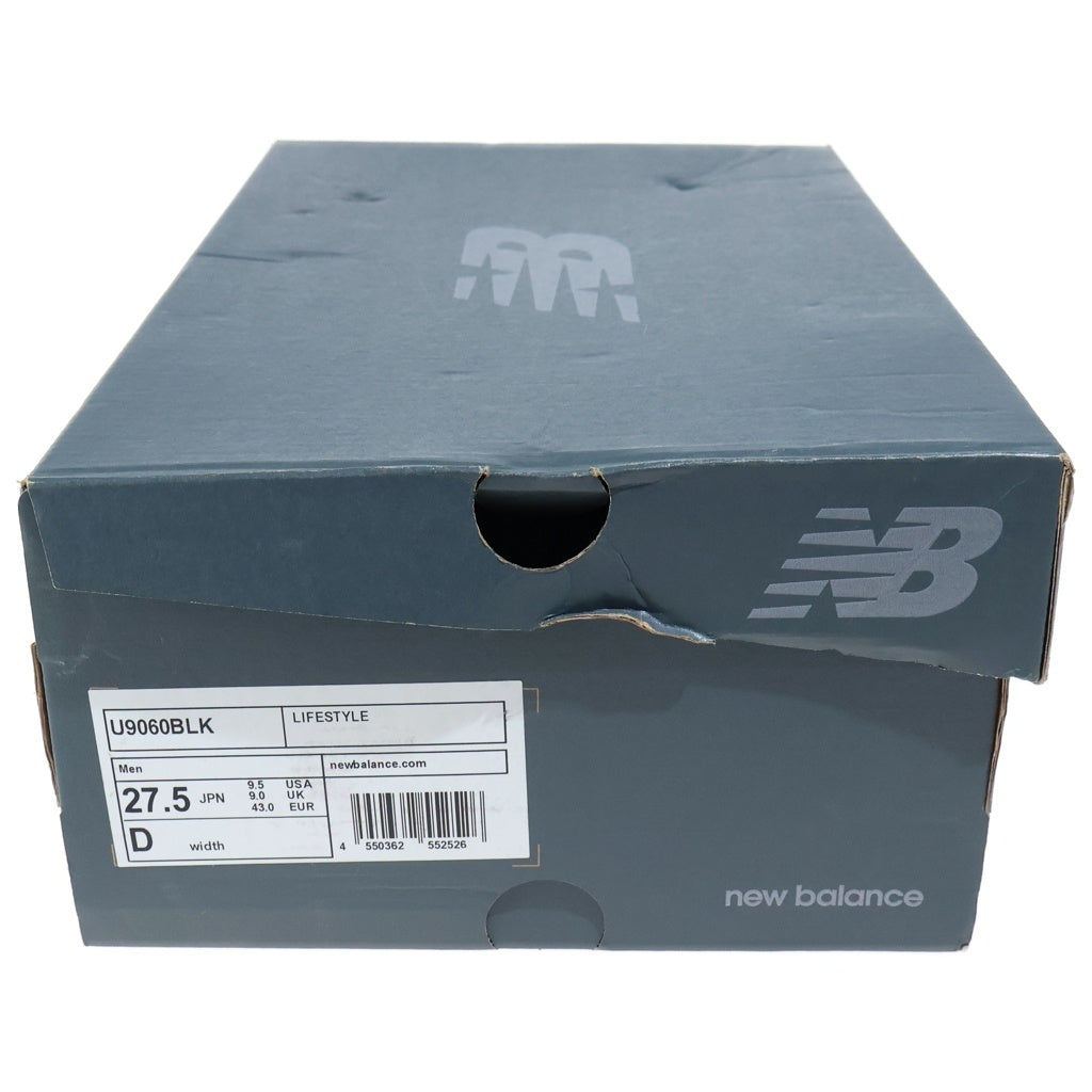New Balance(ニューバランス) スエード ローカットスニーカー ブラック US9.5/27.5cm U9060BLK