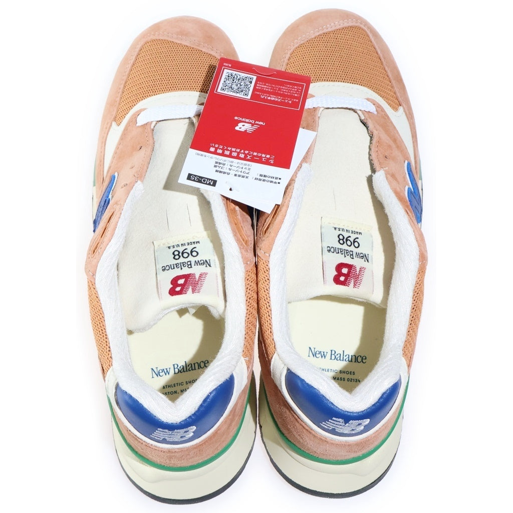 New Balance(ニューバランス) スエード ローカットスニーカー オレンジ US9.5/27.5cm U998OB