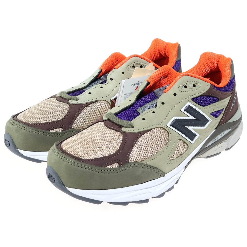 New Balance(ニューバランス) スエード ローカットスニーカー ブラウン US9.5/27.5cm M990BT3