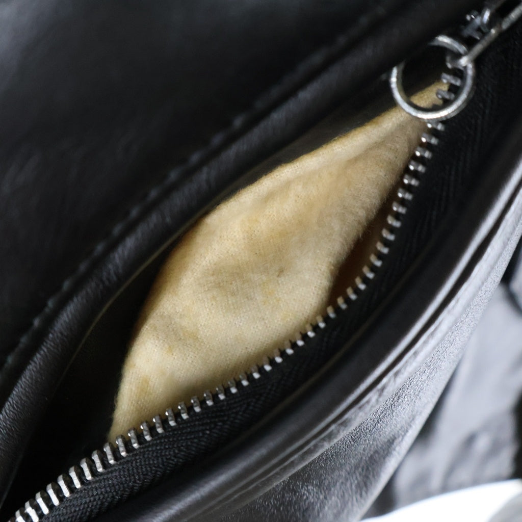 SCHOTT(ショット) 70~90S VINTAGE PERFECT ヴィンテージ パーフェクト マルチポケット ダブル レザージャケット ライダースジャケット ブラック