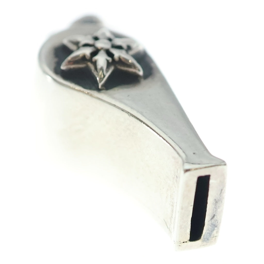 CHROME HEARTS(クロムハーツ) WHISTLE TNY PLS タイニー ホイッスル スターチャーム シルバー