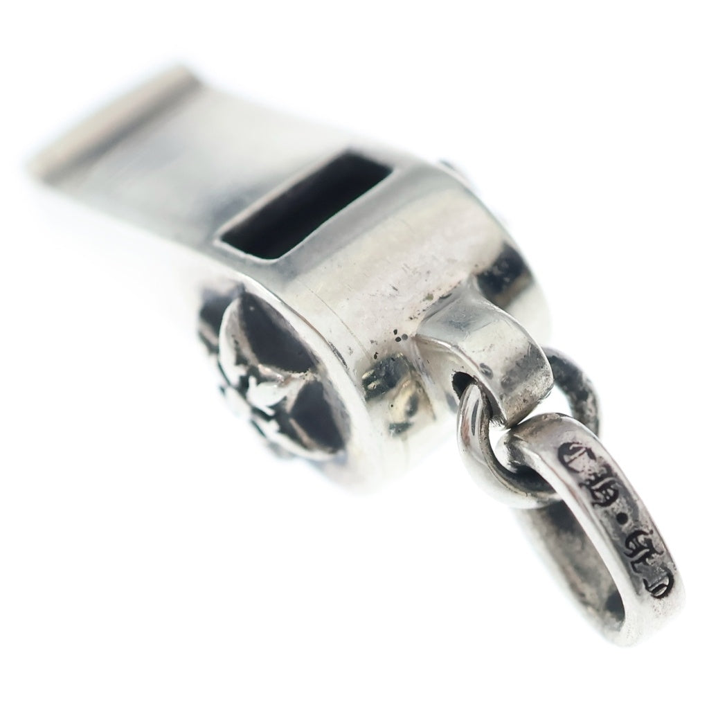 CHROME HEARTS(クロムハーツ) WHISTLE TNY PLS タイニー ホイッスル スターチャーム シルバー