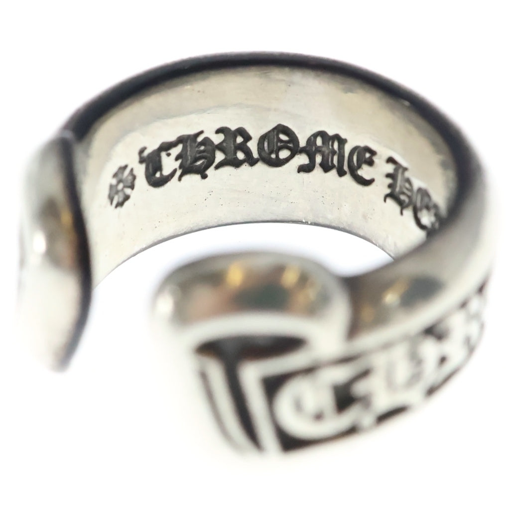 CHROME HEARTS(クロムハーツ) SM SCROLL LABEL スモールスクロールラベル リング シルバー BCA413 レディース