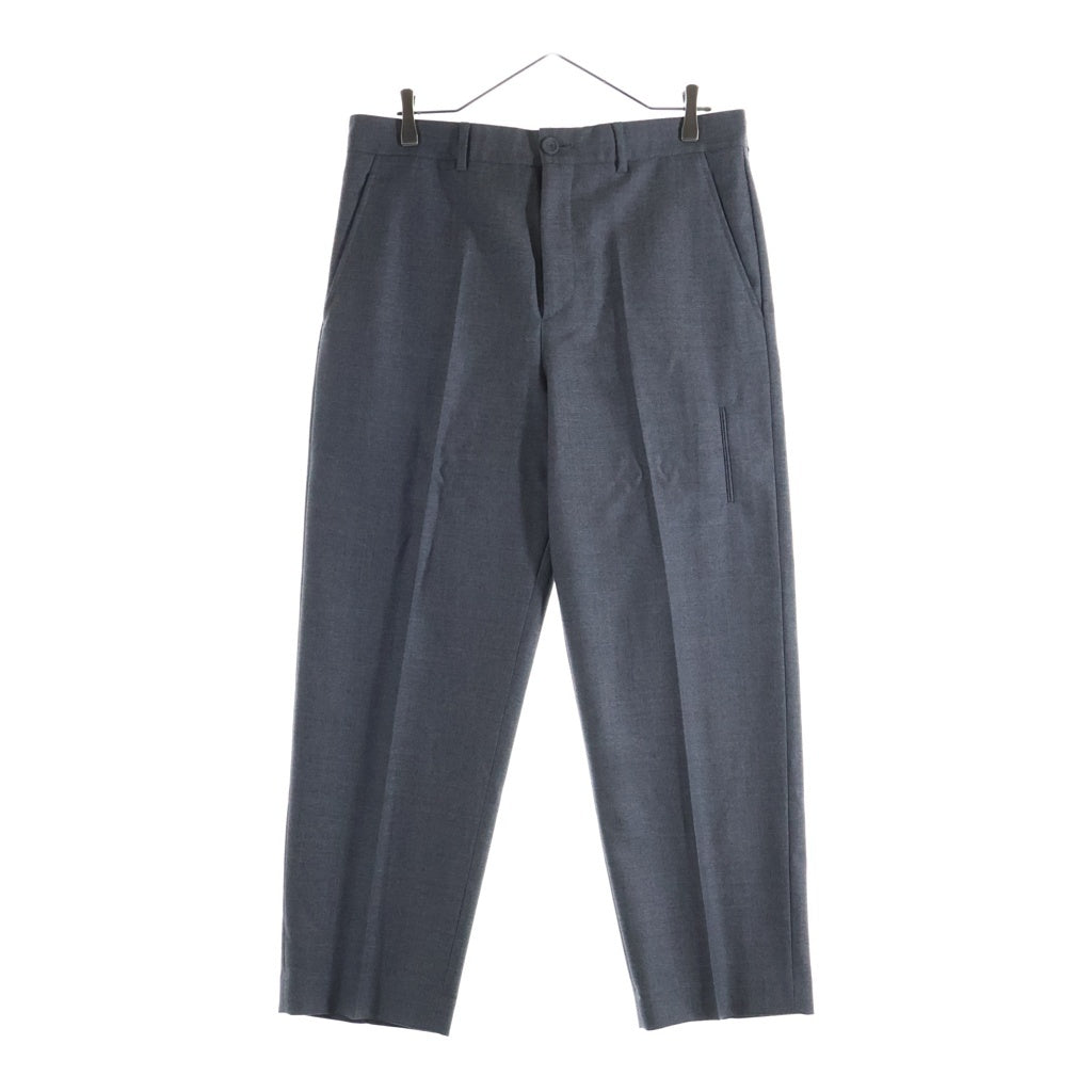 DIOR(ディオール) フロントタック ウール スラックスパンツ グレー 343C132A5942