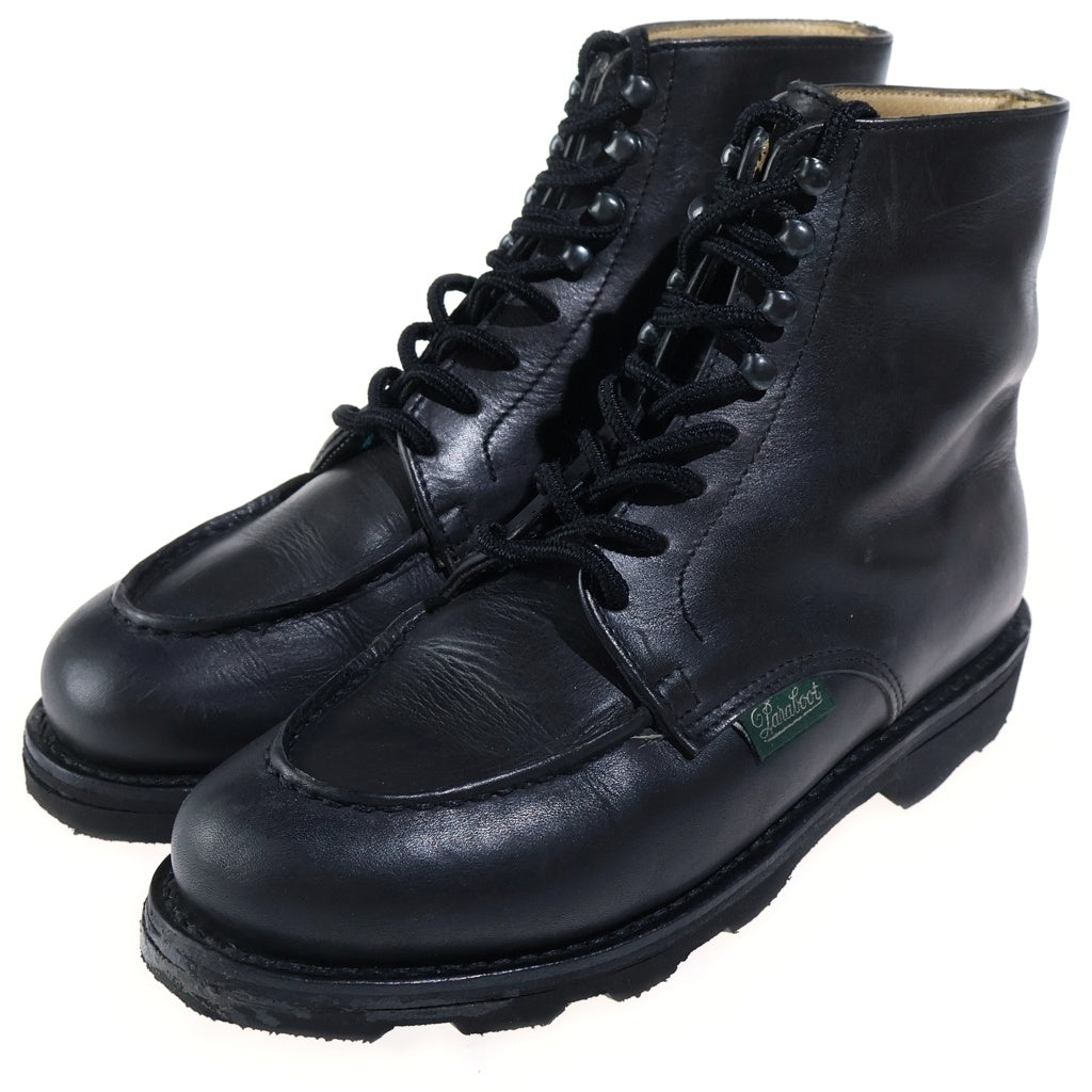 PARABOOT(パラブーツ) BEAULIEU ボーリュー Uチップレースアップブーツ ブラック 2 1/2 レディース