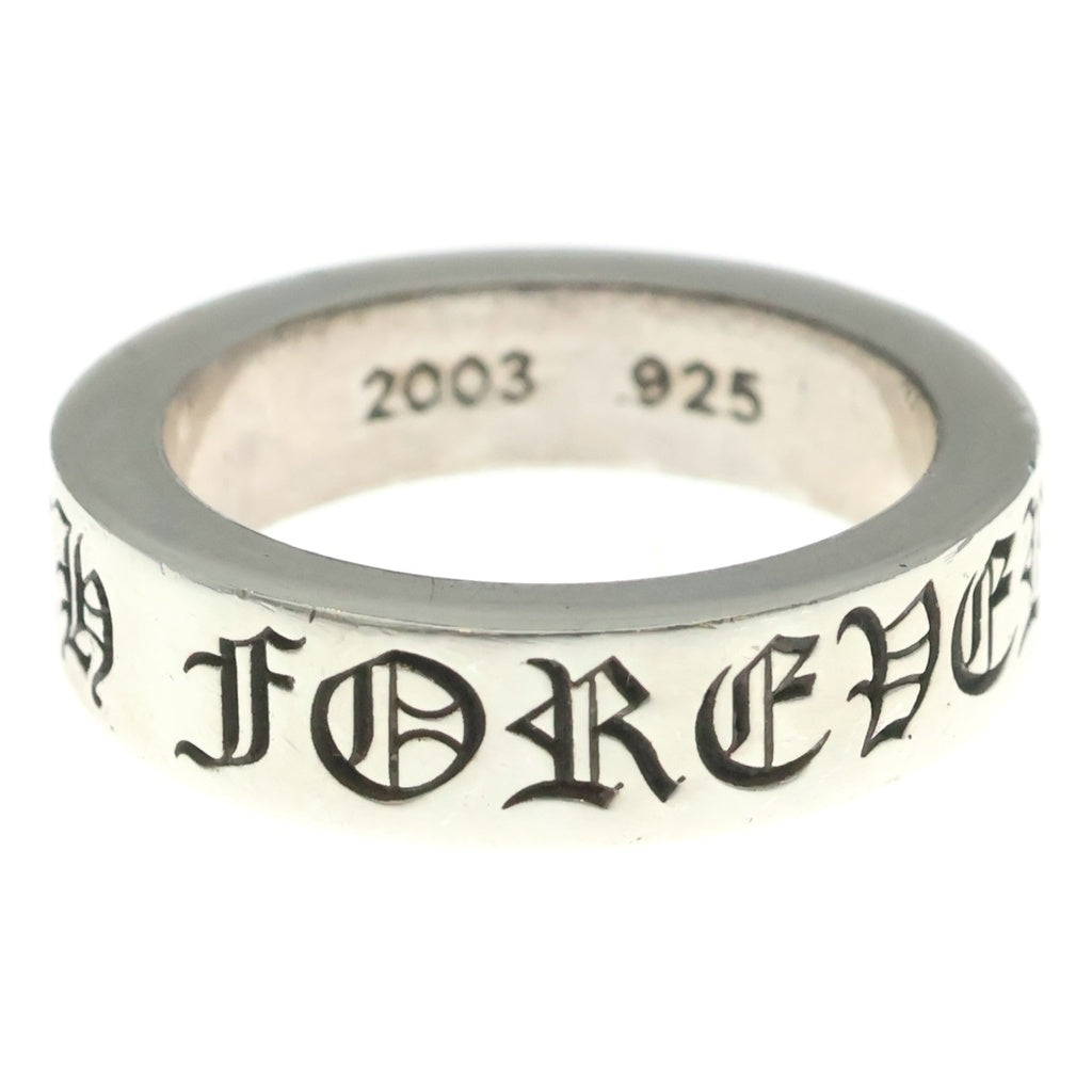 CHROME HEARTS(クロムハーツ) 6mm SPACER FOREVER 6mmスペーサーリング フォーエバーシルバーBCA337