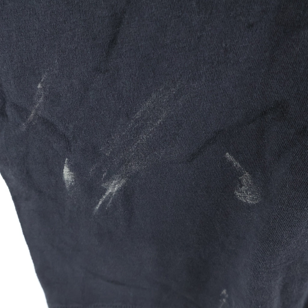 READY MADE(レディメイド) 24SS SMILE TEE スマイルプリント コットンクルーネック半袖Tシャツ ブラック RE-CO-BK-00-00-279