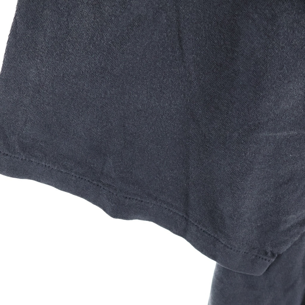 READY MADE(レディメイド) 24SS SMILE TEE スマイルプリント コットンクルーネック半袖Tシャツ ブラック RE-CO-BK-00-00-279