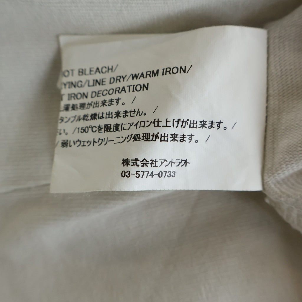 READY MADE(レディメイド) 24SS SMILE SS T-SHIRT スマイルTシャツ ホワイト RE-CO-WH-00-00-244