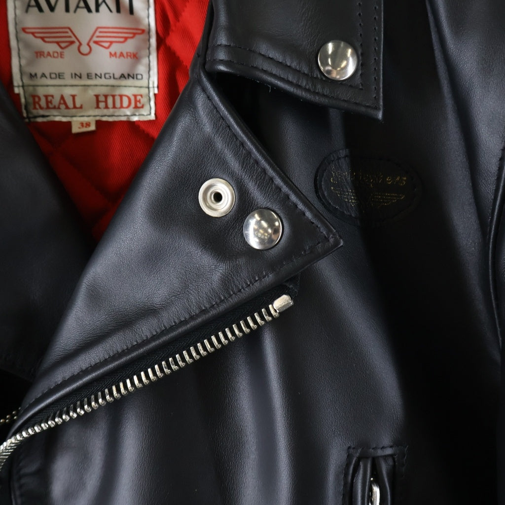 Lewis Leathers(ルイスレザー) 391T LIGHTNING TIGHT FIT ホースハイド ライトニング タイトフィット ライダースジャケット ブラック
