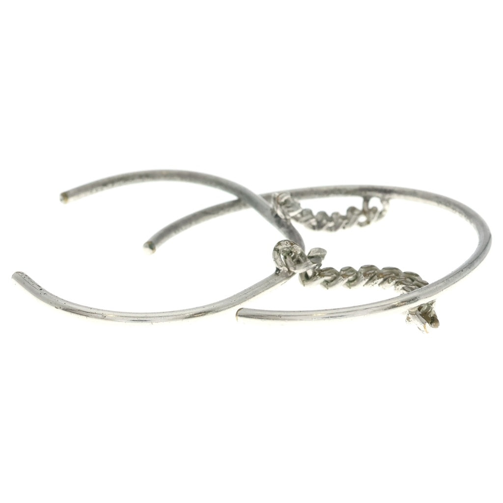 Maison Margiela(メゾンマルジェラ) レイヤードデザイン バングル カフ シルバー レディース