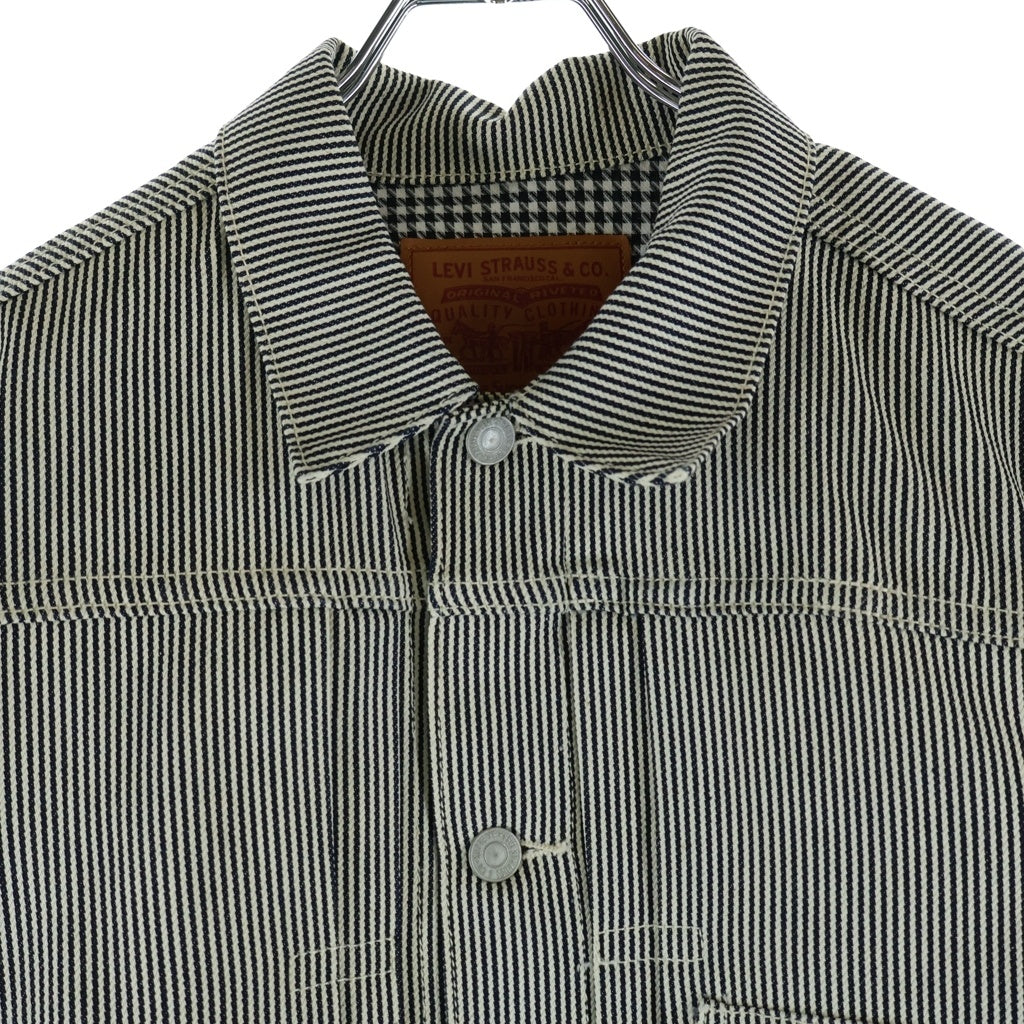 SUPREME(シュプリーム) 18SS ×Levi's Hickory Stripe Cotton Jacket ×リーバイス ヒッコリーストライプコットンジャケット ホワイト