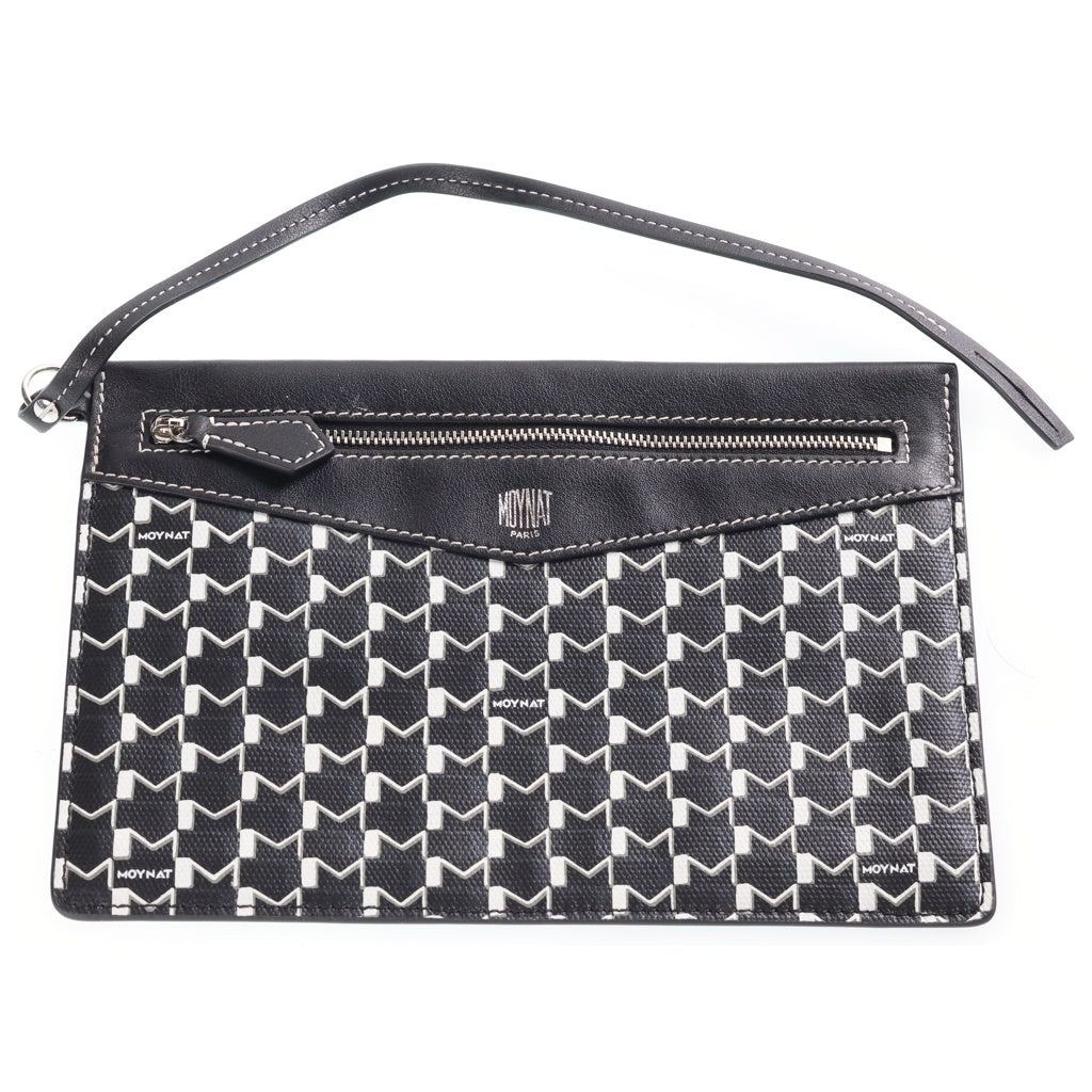 NO BRAND(ノーブランド) MOYNAT M.CABAS モワナ M.カバス トートバッグ ブラック/ホワイト レディース