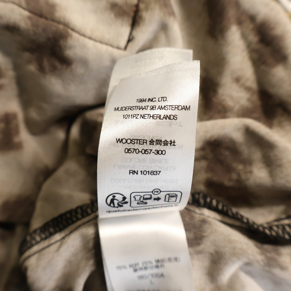 SUPREME(シュプリーム) 25SS Velvet Baseball Jersey ベルベット レオパード柄 ベースボール ジャージ 半袖フットボールシャツ ブラウン