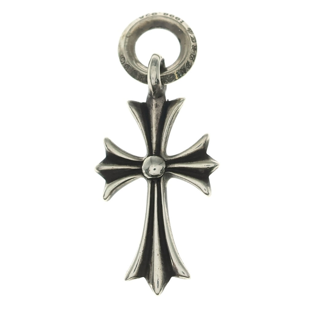 CHROME HEARTS(クロムハーツ) TINY CH CROSS タイニーCHクロス チャーム ネックレストップ シルバー BCA382