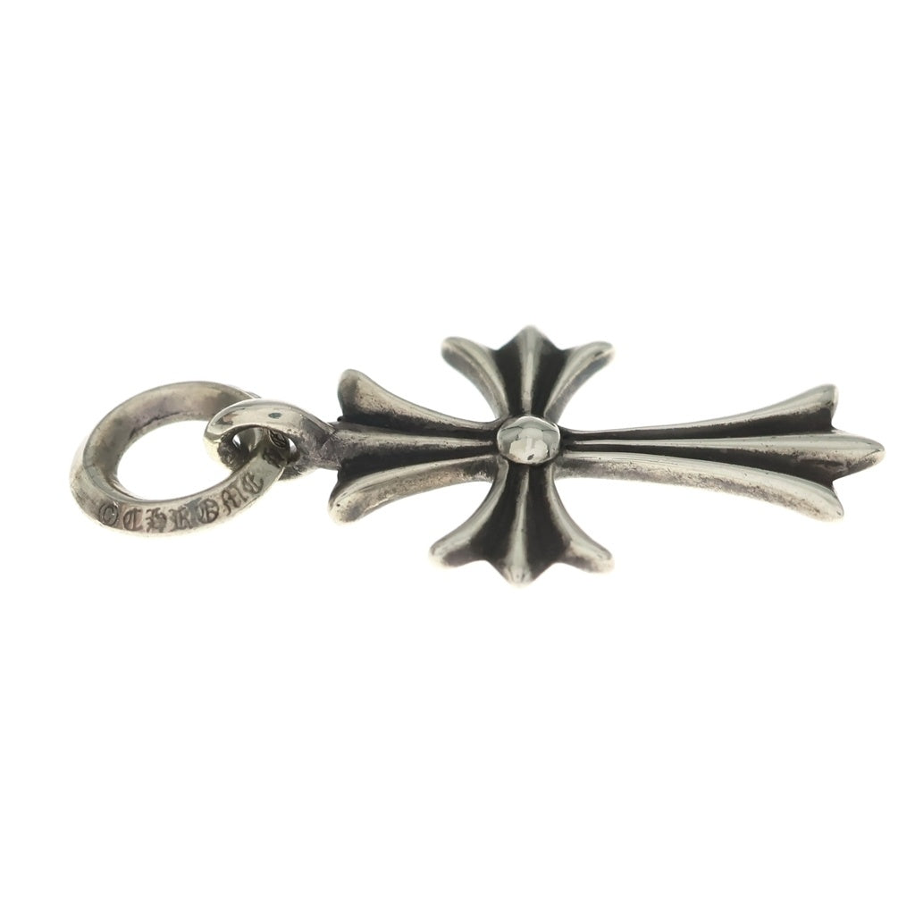 CHROME HEARTS(クロムハーツ) TINY CH CROSS タイニーCHクロス チャーム ネックレストップ シルバー BCA382