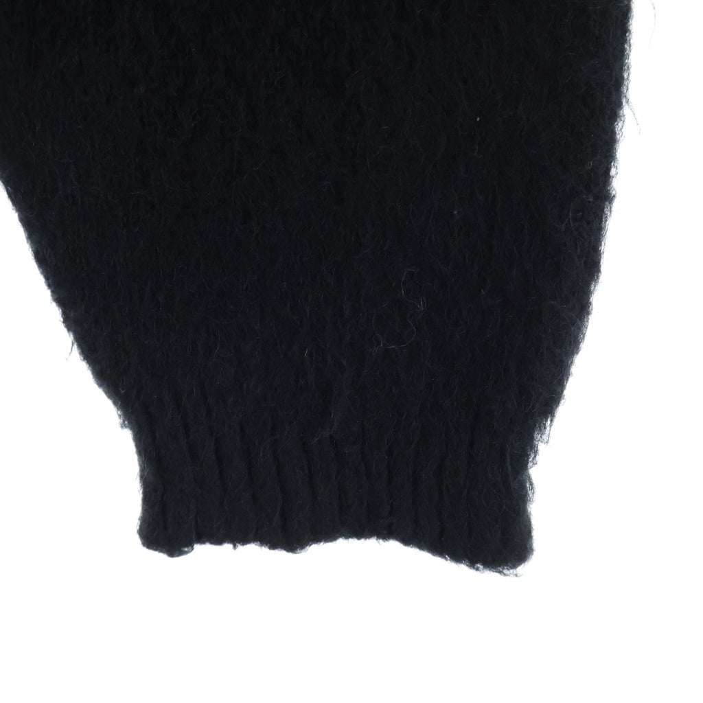 SAINT MICHAEL(セントマイケル) 24AW MOHAIR CARDIGAN モヘア ニット カーディガン ブラック SM-YS1-0000-057