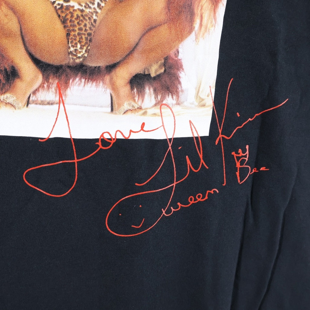 SUPREME(シュプリーム) 22SS ×LIL KIM Tee リル キム ロゴデザイン クルーネック カットソー 半袖Tシャツ ブラック