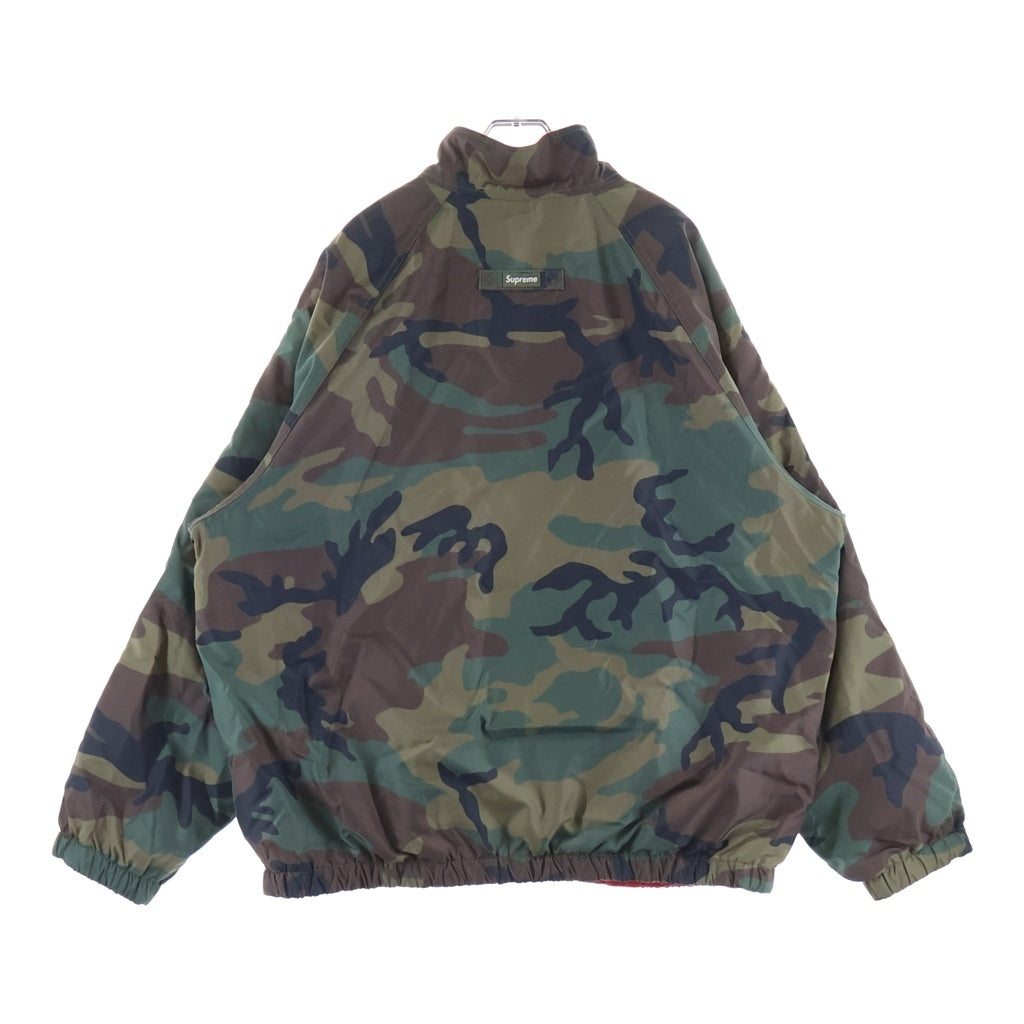 SUPREME(シュプリーム) 25AW Polartec Reversible Track Jacket ポーラーテック リバーシブル トラックジャケット カーキ/レッド