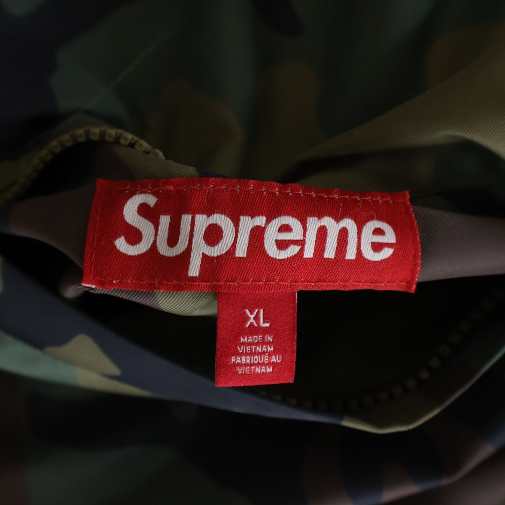 SUPREME(シュプリーム) 25AW Polartec Reversible Track Jacket ポーラーテック リバーシブル トラックジャケット カーキ/レッド