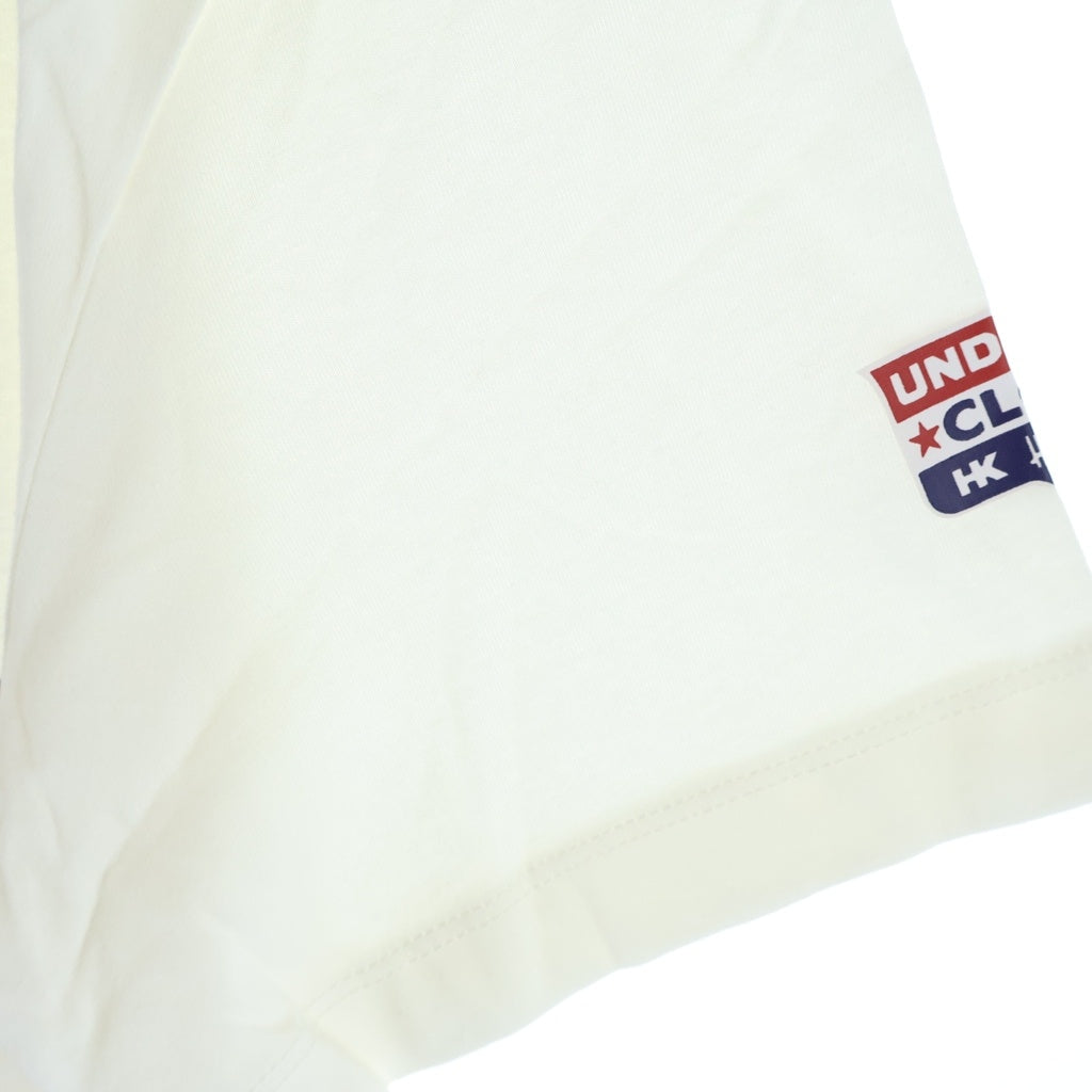 UNDEFEATED(アンディフィーテッド) 13SS ×CLOT OUT FOR BLOOD クロット アウト フォー ブラッド クルーネック カットソー 半袖Tシャツ ホワイト