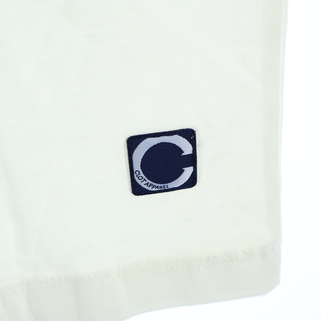 UNDEFEATED(アンディフィーテッド) 13SS ×CLOT OUT FOR BLOOD クロット アウト フォー ブラッド クルーネック カットソー 半袖Tシャツ ホワイト