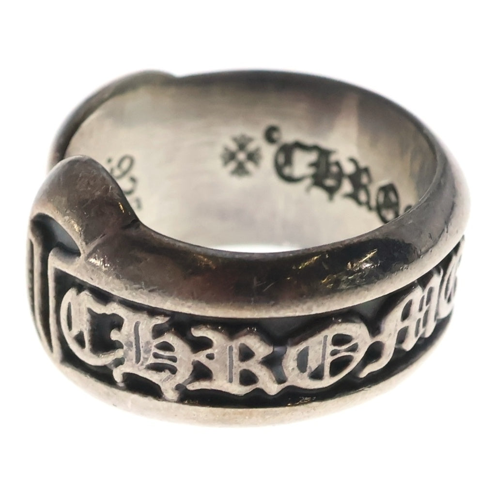 CHROME HEARTS(クロムハーツ) SM SCROLL LABEL スモールスクロールラベル リング シルバー BCA413