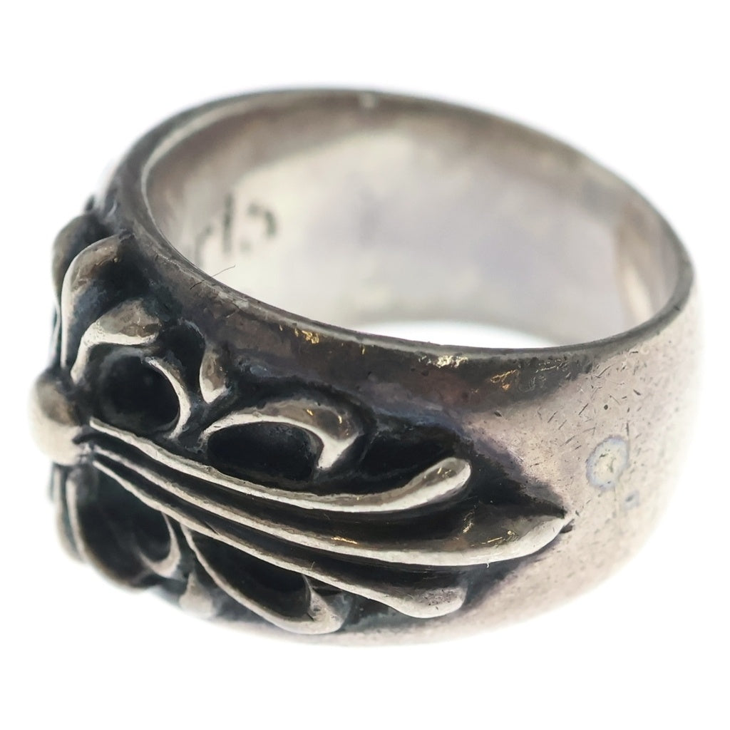 CHROME HEARTS(クロムハーツ) FLRL CRS フローラルクロス リング シルバー BCA346