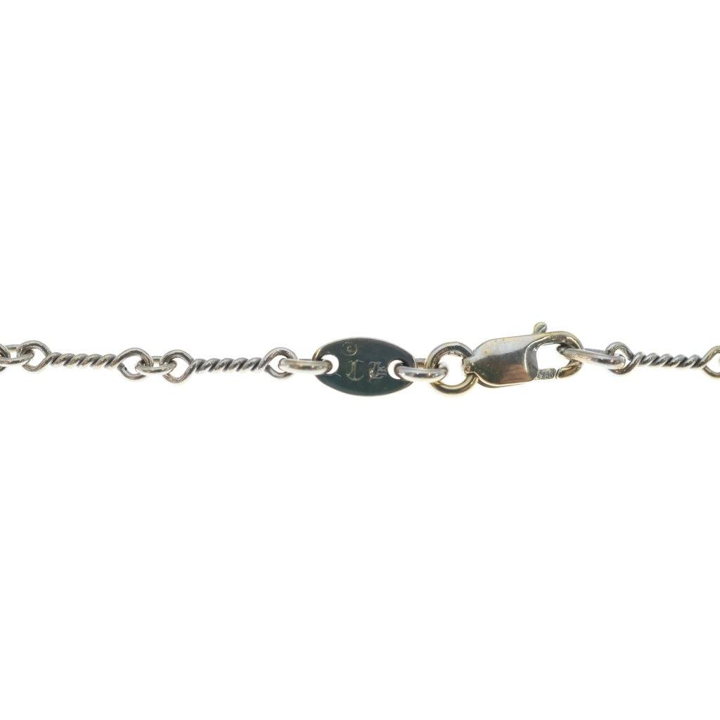 CHROME HEARTS(クロムハーツ) OLD 18KWG NECKCHAIN T24 オールド ツイストチェーンネックレス 24inch ホワイトゴールド