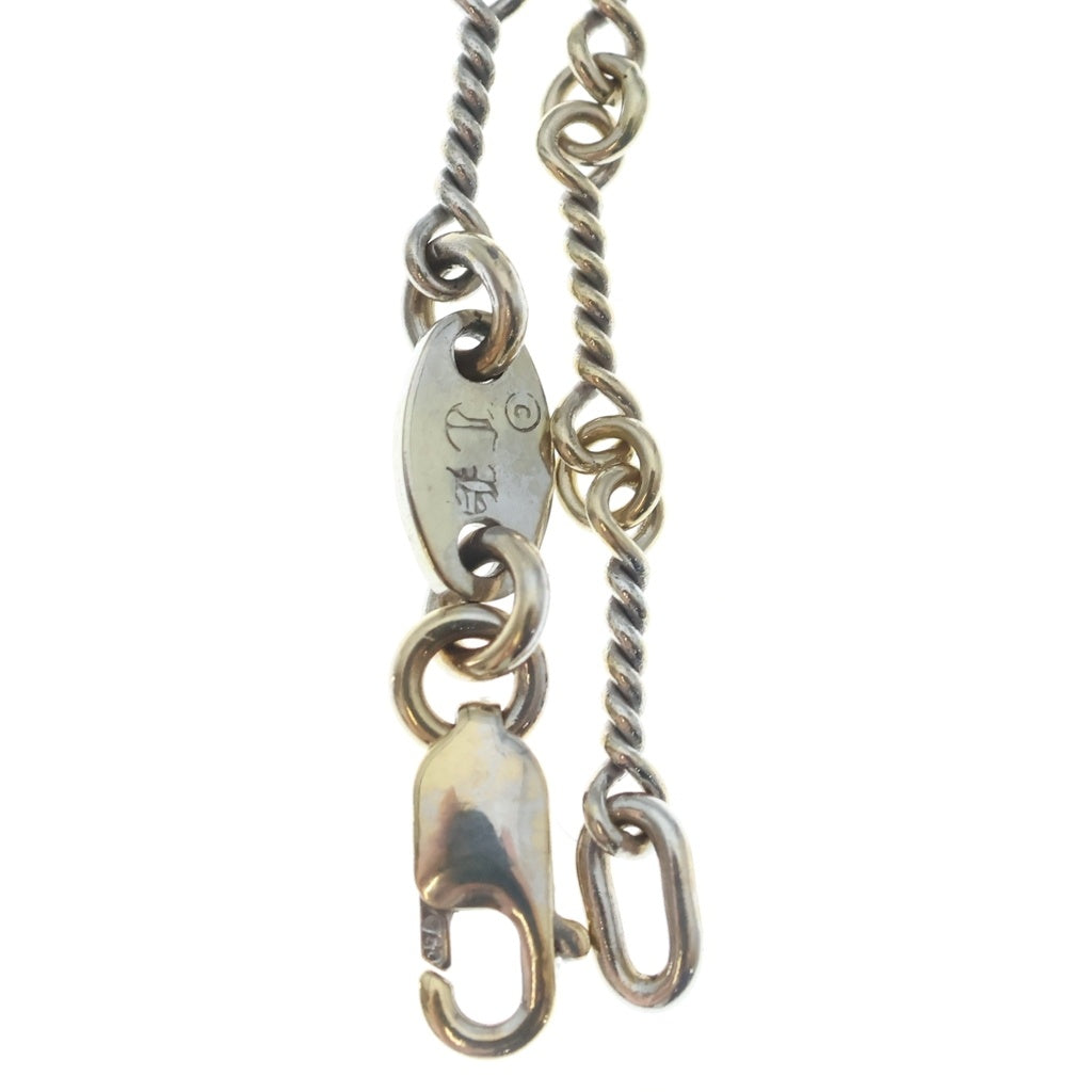 CHROME HEARTS(クロムハーツ) OLD 18KWG NECKCHAIN T24 オールド ツイストチェーンネックレス 24inch ホワイトゴールド