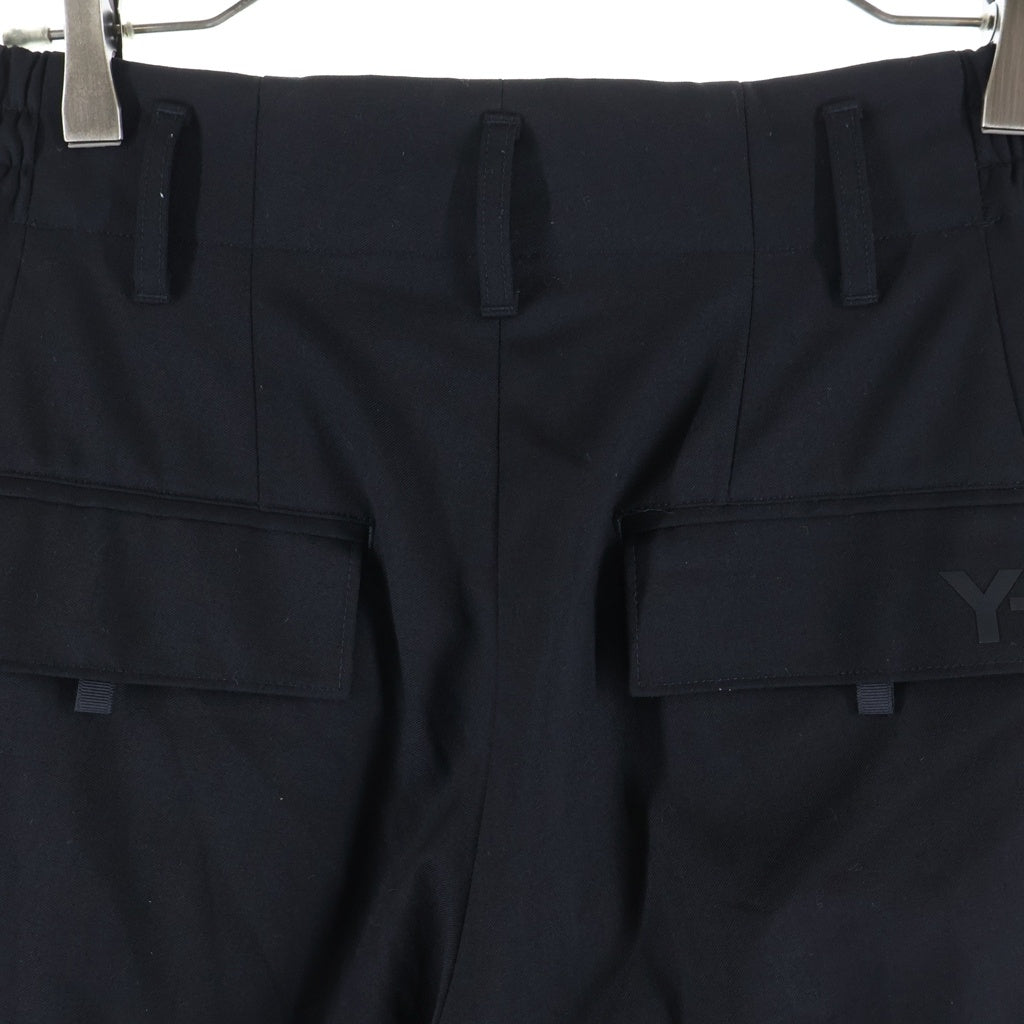 Y-3(ワイスリー) M CRFT 3 STP CUFFED PANTS バルーシルエット 3タック ジョガーパンツ ブラック FN3403 A2E001