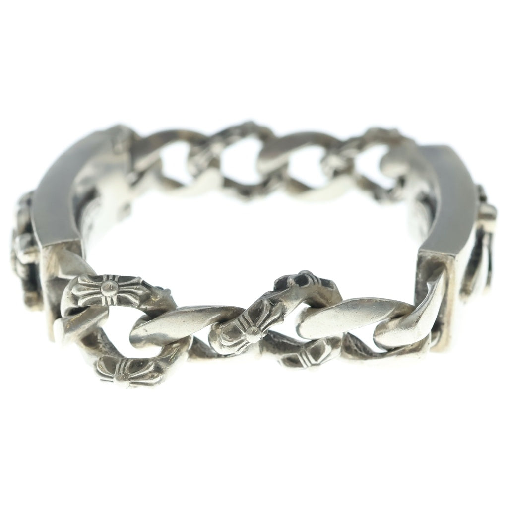 CHROME HEARTS(クロムハーツ) ID DBL DAGGER ダブルID ダガー ファンシーリンクブレスレット シルバー