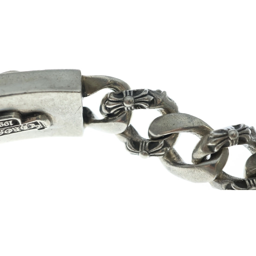 CHROME HEARTS(クロムハーツ) ID DBL DAGGER ダブルID ダガー ファンシーリンクブレスレット シルバー