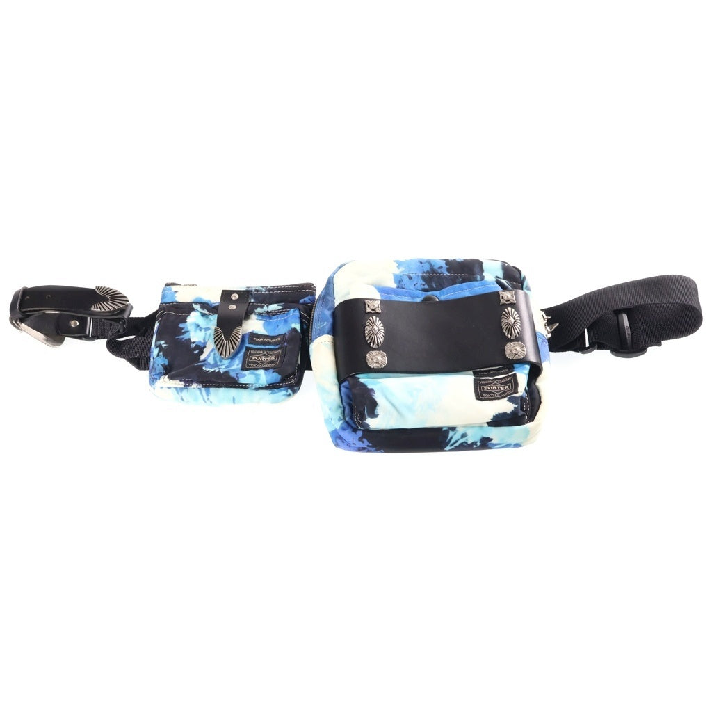 TOGA VIRILIS(トーガ ビリリース) 20SS ×PORTER BELT BAG ポーター ベルトバック ショルダーバック ブルー