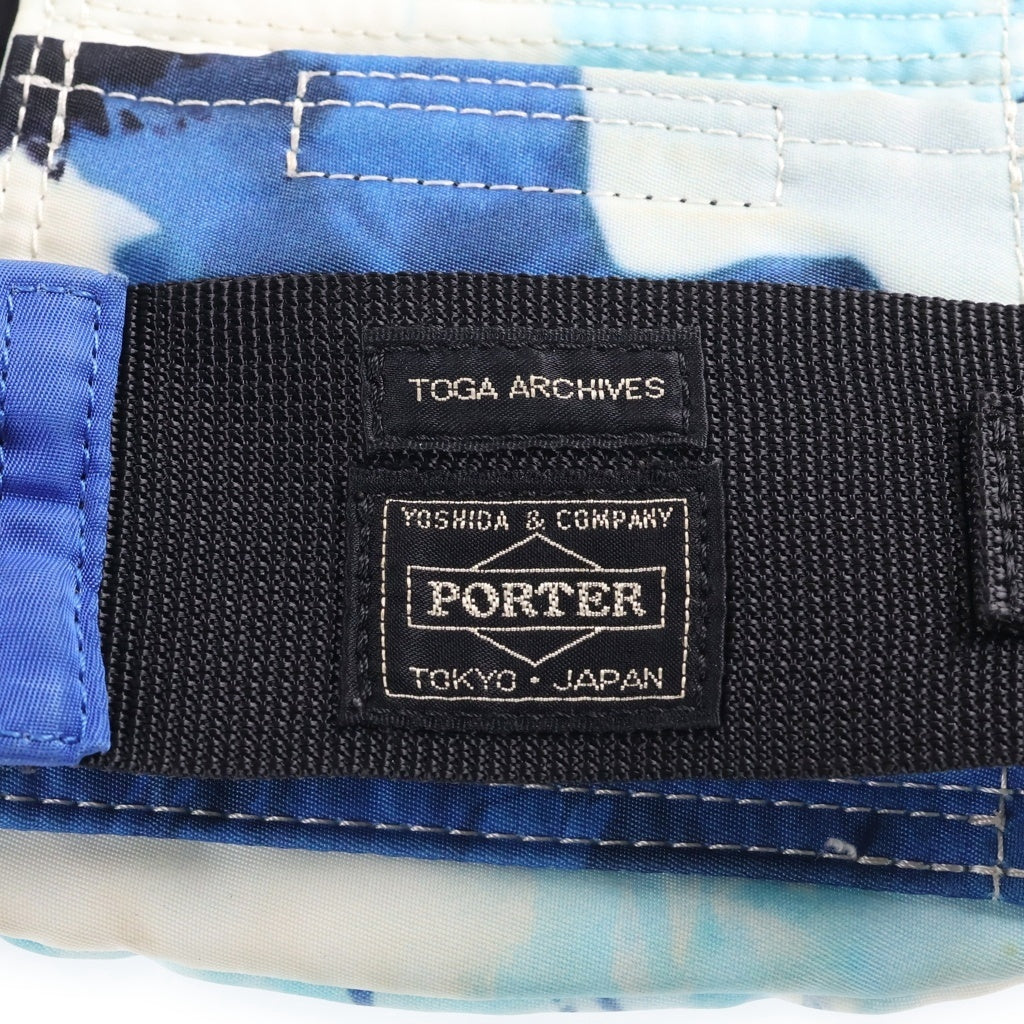 TOGA VIRILIS(トーガ ビリリース) 20SS ×PORTER BELT BAG ポーター ベルトバック ショルダーバック ブルー
