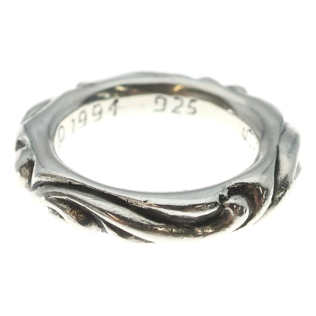 CHROME HEARTS(クロムハーツ) SCRL BAND スクロールバンド リング シルバー BCA351