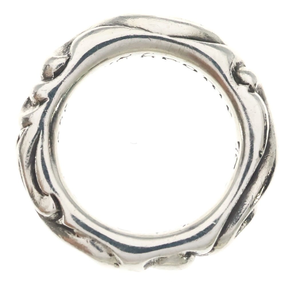 CHROME HEARTS(クロムハーツ) SCRL BAND スクロールバンド リング シルバー BCA351