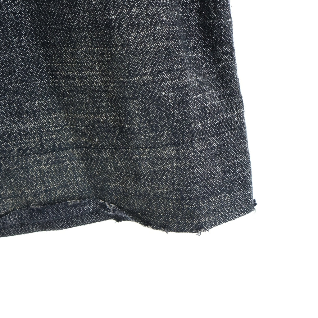 MIHARA YASUHIRO(ミハラヤスヒロ) 24AW SLUB NEP TWEED WIDE PANTS スラブ ネップ ツイード パンツ グレー A13PT032