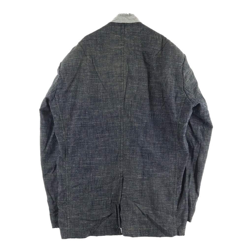 MIHARA YASUHIRO(ミハラヤスヒロ) 24AW SLUB NEP TWEED JACKET スラブ ネップ ツィード テーラードジャケット グレー A13JK031