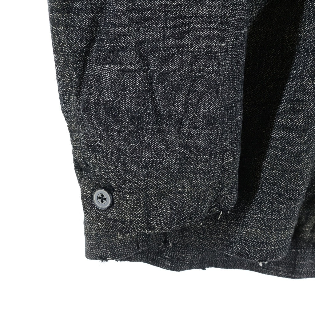 MIHARA YASUHIRO(ミハラヤスヒロ) 24AW SLUB NEP TWEED JACKET スラブ ネップ ツィード テーラードジャケット グレー A13JK031
