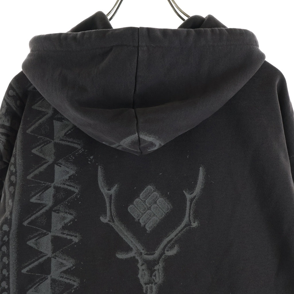 KITH(キス) ×South2 West8 for Columbia Paisley Nelson Hoodie Kinding ×サウス2ウェスト8コロンビア プルオーバーパーカー フーディー ブラウン 25-070-060-0034-1-0